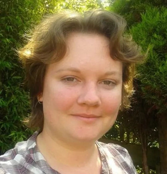 Portrait of Wolsey Hall Oxford Tutor, Lyndsay Baker