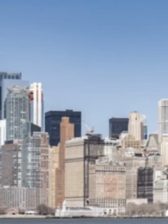 A landscape image of New York City.