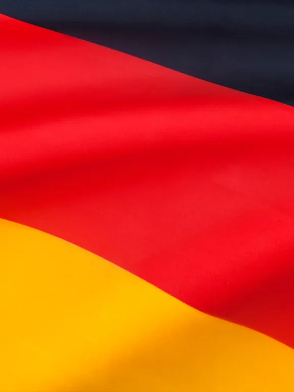 An image of the flag of Germany.