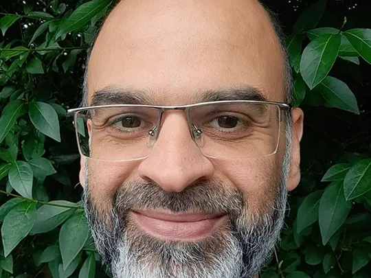 Portrait of Wolsey Hall Oxford Tutor, Aizaz Niazi