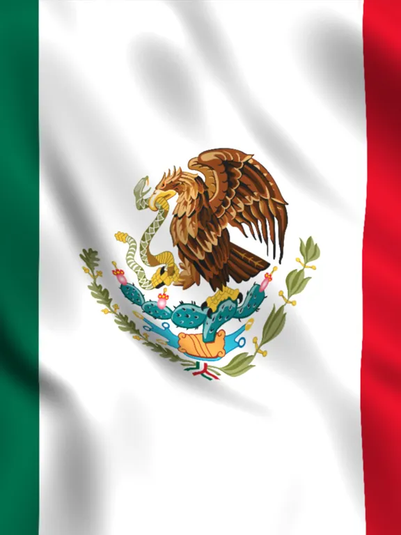 An image of the flag of Mexico