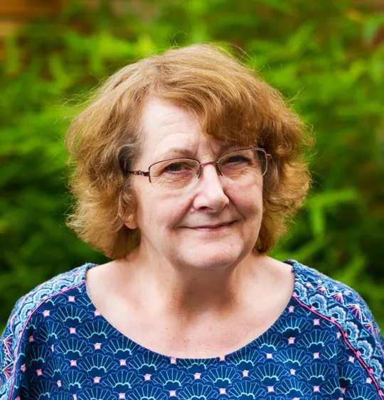 Portrait of Wolsey Hall Oxford Tutor, Wendy Strange