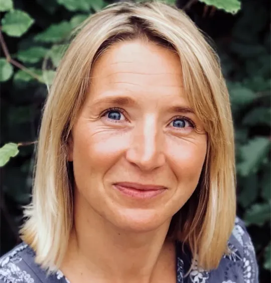 Portrait of Wolsey Hall Oxford Tutor, Gemma Langley