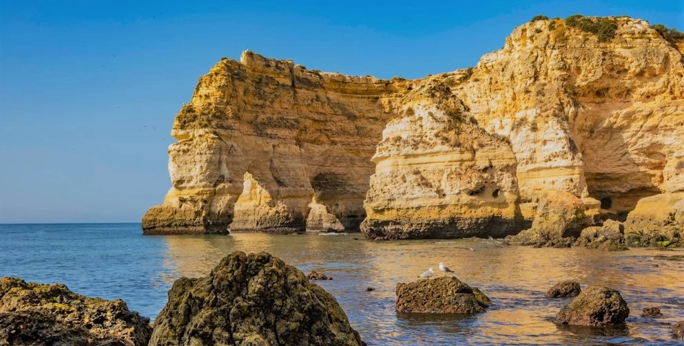A landscape image of Portugal. 
