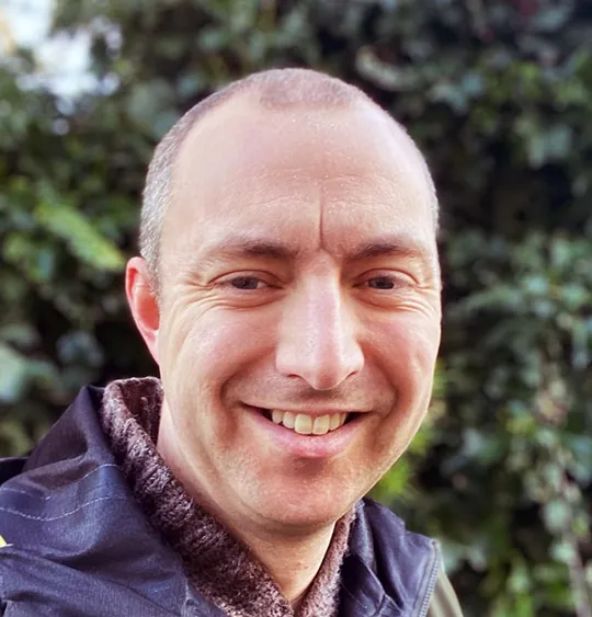 Portrait of Wolsey Hall Oxford Tutor, Tom Cock