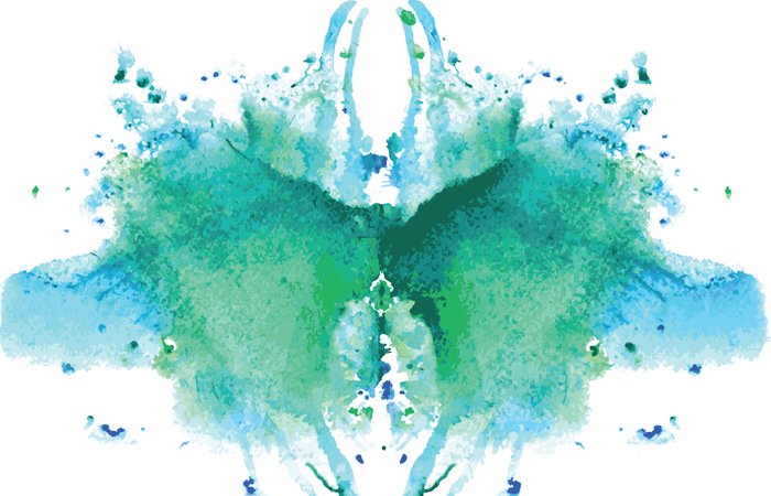 A colourful image used in psychological evaluations. 